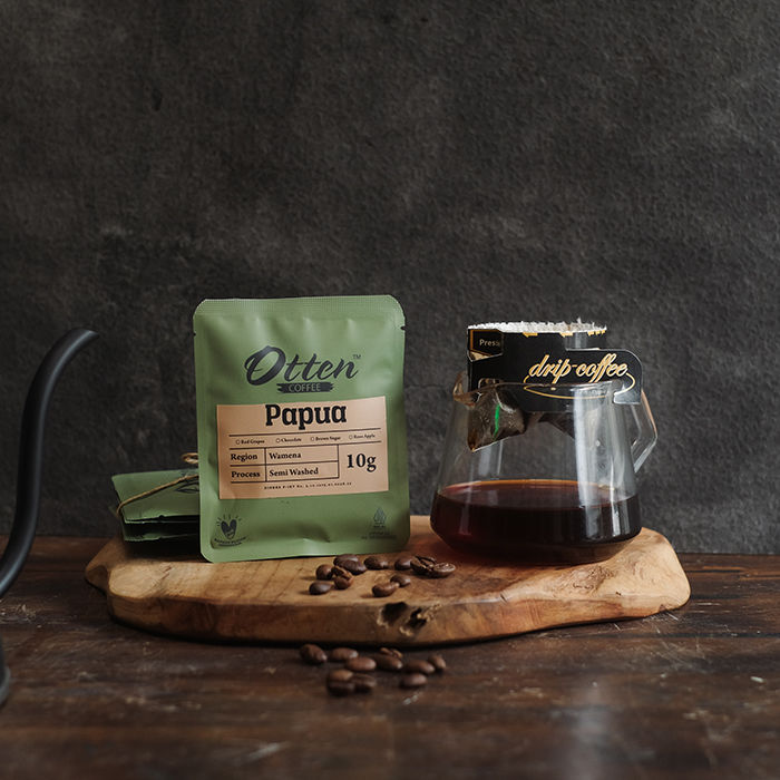 Drip Coffee 10g Arabica Papua Wamena (4 Sachet)