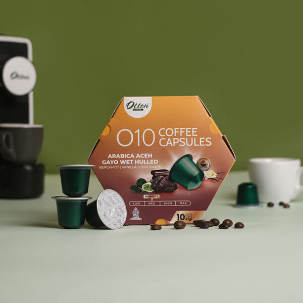 Kopi Kapsul - O10 Arabica Gayo Wet Hulled Coffee Capsule Nespresso Compatible