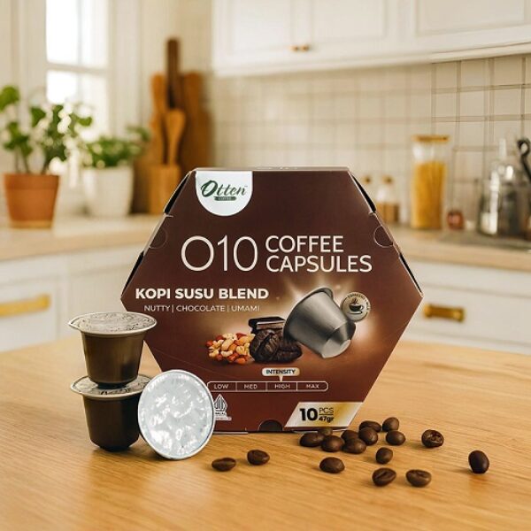 Kopi Kapsul - O10 Kopi Susu Blend Coffee Capsule Nespresso Compatible
