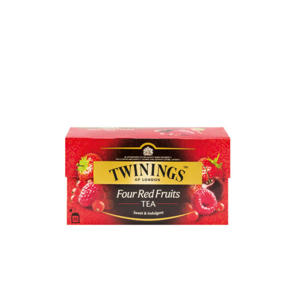 Twinings - 4 Red Fruits Flavoured Tea 50g